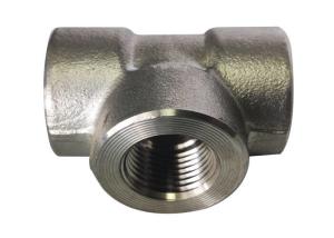 China Equal Tee 321H S32205 1 Inch Npt Fitting For Water Supply factory