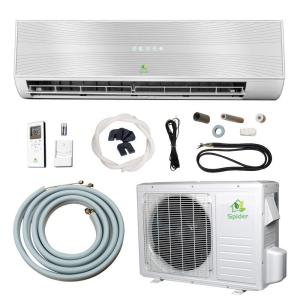 China Remote Control 12000 BTU Split Air Conditioner Deep Cycle Batteries Durable factory