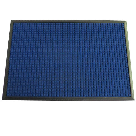 China 6MM Pile Anti Slip Rubber Backed Entry Mats Dust Control factory