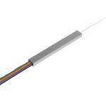 Low Excess Loss 900um Steel Tube PLC Splitter 1x2 Without Connector