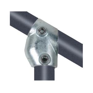 China Corrosion Resistant Iron Pipe Clamp Fittings / 30 - 60 Degree Adjustable Tee factory