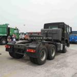 10 Wheel Prime Mover Truck 400l-1000l Oil Tank With 371hp Sinotruk Engine