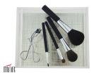 Small Gift Travel Makeup Brush Set Professional Eco Makeup Brushes Black
