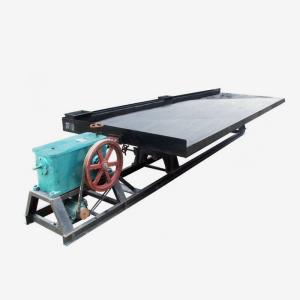 China 1.5KW Mineral Processing Machine , Gold Mining Shaker Table factory