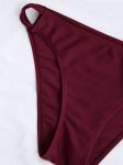 Crimson bikini