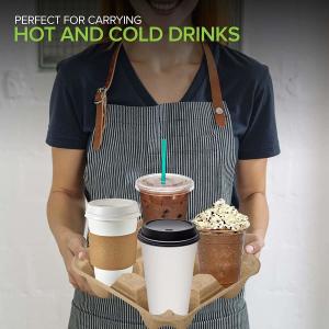 China Wholesale printed logo OEM advertising biodegradable custom sleeve paper coffee cup with lid factory