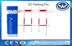 China DC 24V Working Voltage Automatic Boom Barrier Two Fence Arm Residential Gate factory