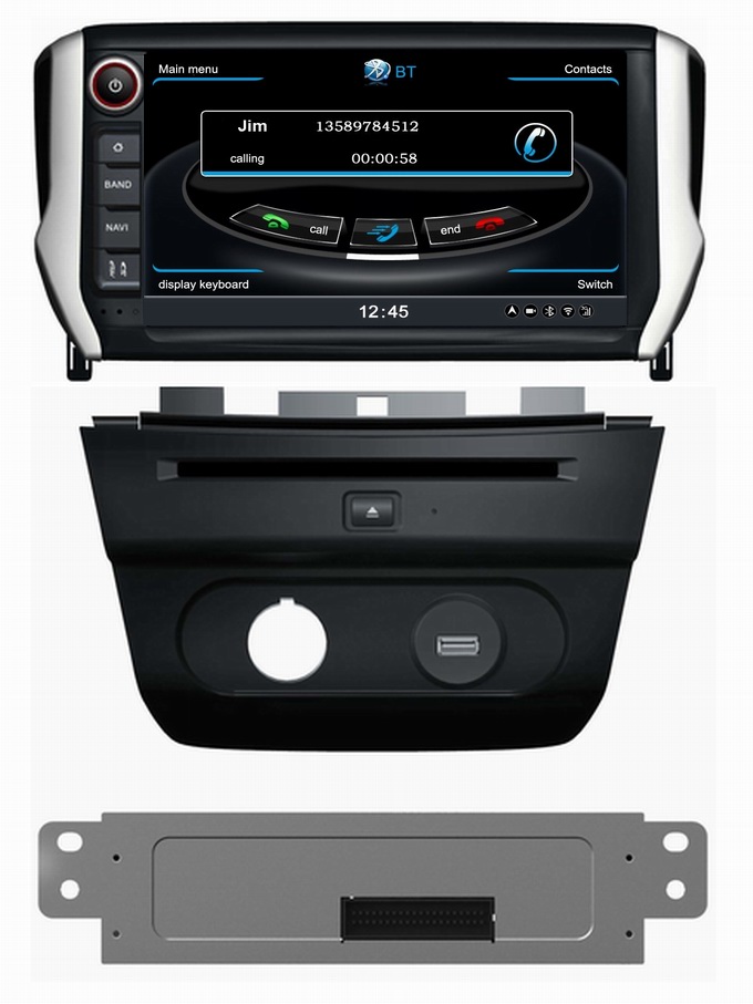Ouchuangbo Auto DVD Multimedia Radio for Peugeot 2008 3G Wifi GPS Navigation iPod SWC S100 Platform OCB-374