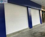 Aluminum Alloy Double Slat Electric Roller Shutter Garage Doors