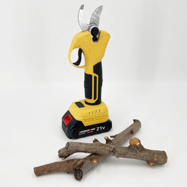 China Lithium Branch 28MM Electric Pruning Shears Professional Cordless Scissor Garden Tree Pruner factory