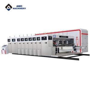 China Corrugated Cardboard Box Flexo Printer Slotter Die Cutter PLC Control CE Approved factory
