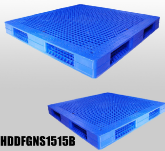 1500*1500 larger size heavy-duty double face grid plastic pallet