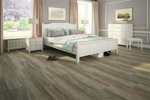 China Waterproof Stone Polymer Composite Tiles Luxury Flooring 12mil factory