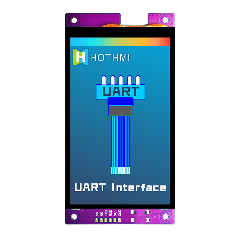 4.3 Inch TFT 480x800 Intelligent Serial Screen Pcap Monitor