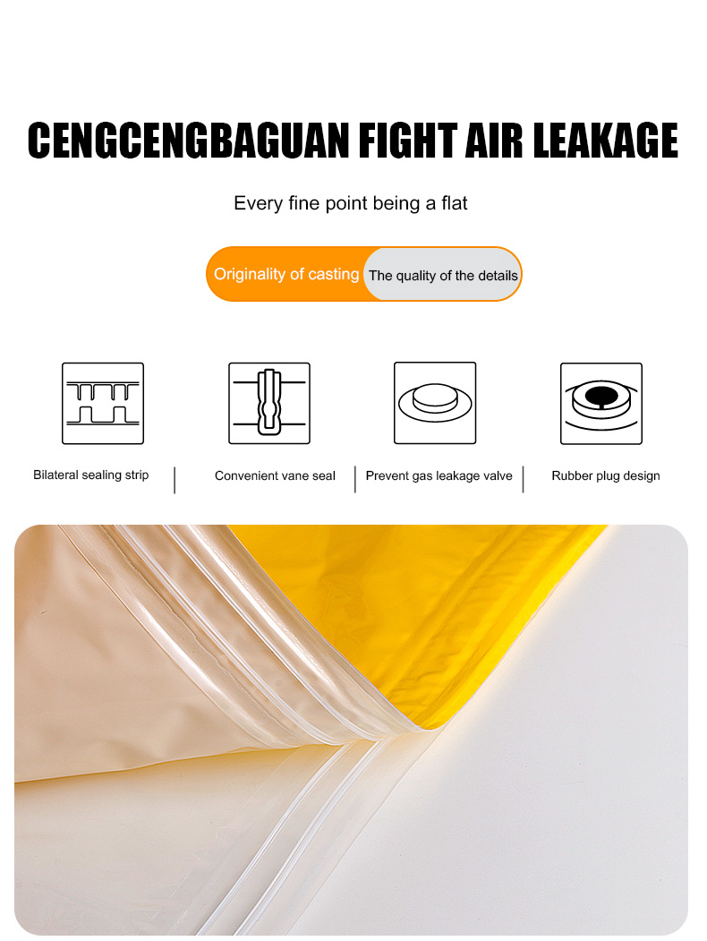Convenient Foldable Blanket Storage Bag for Travel and Home Organization PVC Material