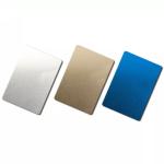 Mirror Polished Bead Blasted Stainless Steel Sheet Rose Gold Fireproof