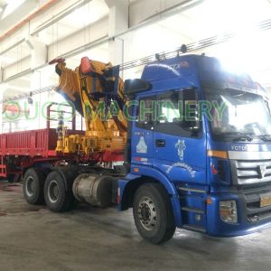 Folding Boom 20t Telescopic Cylinder Lorry Mounted Crane