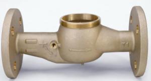 China High Capacity Bronze Water Meter Body Multi Jet Water Meter Body For Cold Water DN15 -DN50 factory