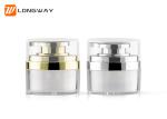30ml Plastic Acrylic Airless Cream Jar/ Airless Pump Cosmetic Packaging