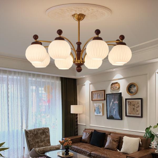 Minimalist Creative Wood Office Chandelier Cafe Restaurant E27 Pendant Lamp