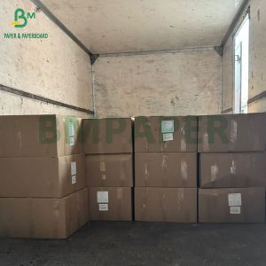 1 or 2 Colors 28gsm Straw Wrapping Paper For Bubble Milk Tea 44MM 53MM Food Safe