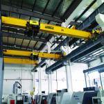 Low Headroom European Lifting Equipment Single Beam Bridge Crane