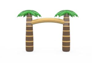 China Palm Theme Outdoor Activities Inflatable Arches For Party Event factory