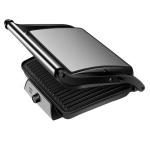 Detachable 4 Slice Indoor BBQ Grills Panini Press With Knob Control