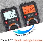 10A 6000 Counts Handheld Digital Multimeter , 750V Capacitance Test Multimeter