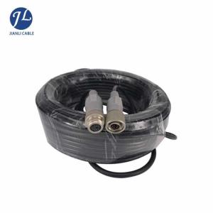 China Waterproof IP67 6 Pin Mini Din Male To Female Camera Cable With Gold Plated Connector factory