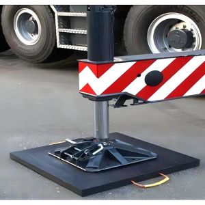 UMHWPE Outrigger Pads 500x500x50mm for Concrete Pump Trucks