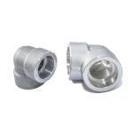 A105 Forged Socket Weld Pipe Fittings Elbow Carbon Steel Customized Degree