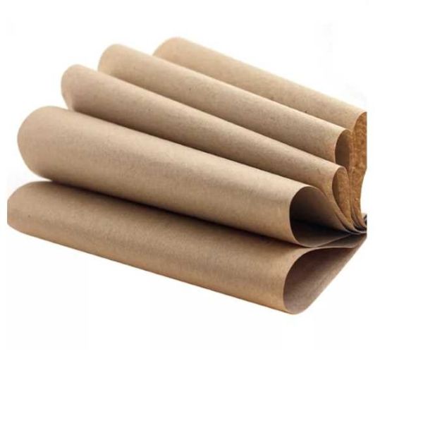 China Uncoated Patterned Kraft Wrapping Paper Greaseproof 60" Brown Gift factory