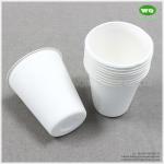 9Oz Natural Plant Fiber Drinking Cup, Easy Green 9oz Cup,High Quality Bleached