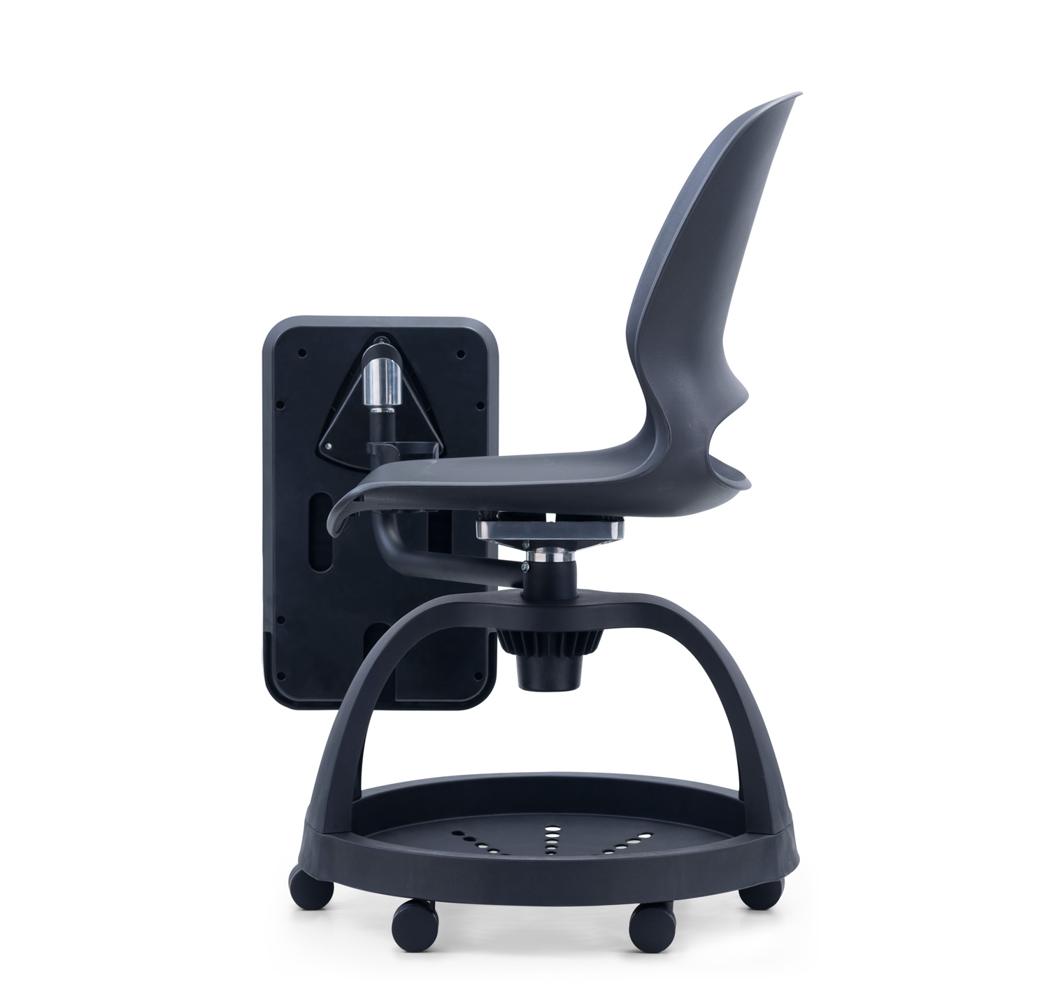 Full Function Movable Training Chair With Writing Pad and Storage Bracket for School