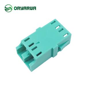 China One Piece Flangeless LC Duplex Fiber Optic Adapter factory