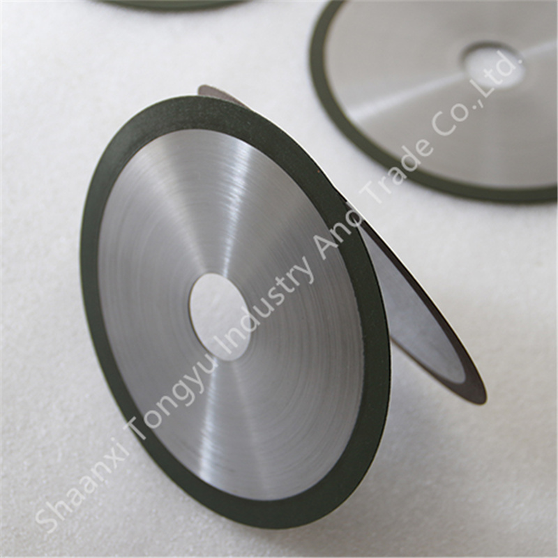 Resin Bonded Diamond Dicing Blades 6 Inches Tungsten Steel Processing