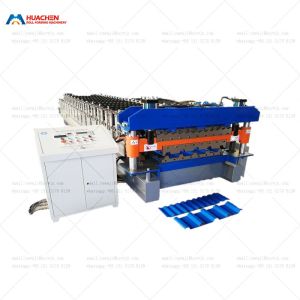 China Double Layer Trapezoidal Roll Forming  Machine Including A Long Span 762 Trapezoid And IBR686 on sale China Double Layer Trapezoidal Roll Forming  Machine Including A Long Span 762 Trapezoid And IBR686 on sale