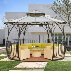China Sail Cast Iron Gazebo PVC Coated Camping Gazebo Customized factory