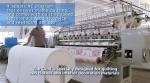 Three Needle Bar Mattress Industrial Quilting Machine Stitch Length 2-6 MM