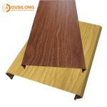 Waterproof Decorative Suspended Metal Ceiling C shaped / Rectangle strip Metal