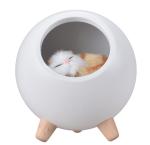 1200mAh 5V Cat Night Light Lamp USB Charging with Bluetooth Speaker