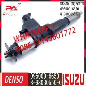 China DENSO Diesel Common Rail Injector 095000-6650 For ISUZU 8-98030550-0 factory