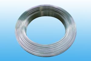 China Colorful Zn Coated Bundy Pipe , Galvanized Refrigeration Tube 4 X 0.5 mm factory