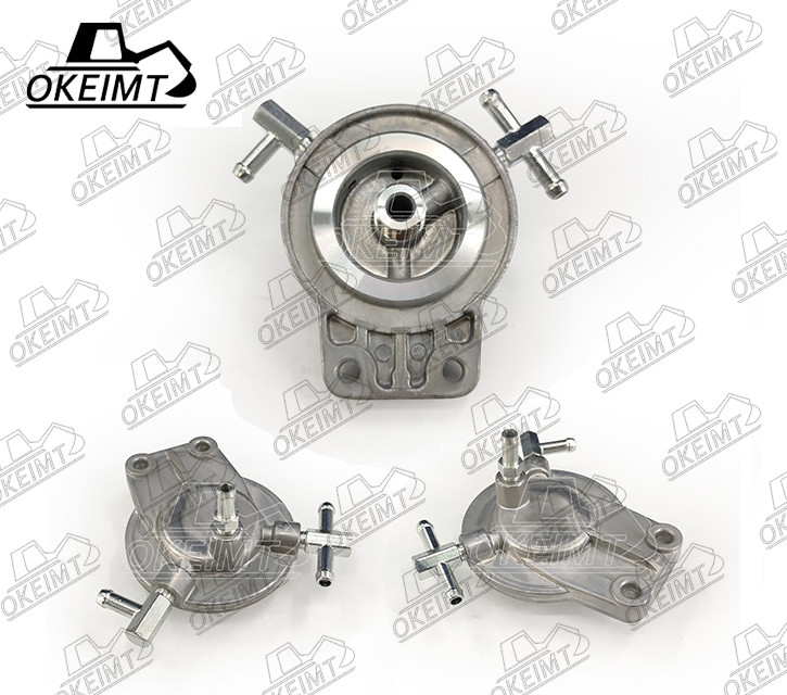 YANMAR Diesel Fuel Filter Head Aluminum For Excavator Engine