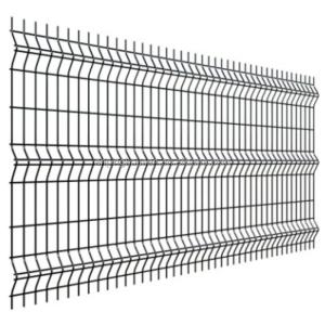 China Protective Fence Panel Home Outdoor Decorative 3d Curved Welded Wire Mesh Garden Fence factory