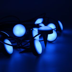WIFi APP Garden Led String Lights Plug-In RGB Pixel Lawn Bulbs
