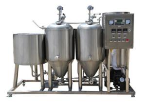 China Iso Small Brewery Equipment Stainless Steel Mini Microbrewery Homebrew Sets factory