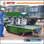 V Frame Motorized Hydraulic Lifting Transfer Cart For Paper Roller Transport
