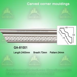 China Natural home decoration pu cornice board ideas factory